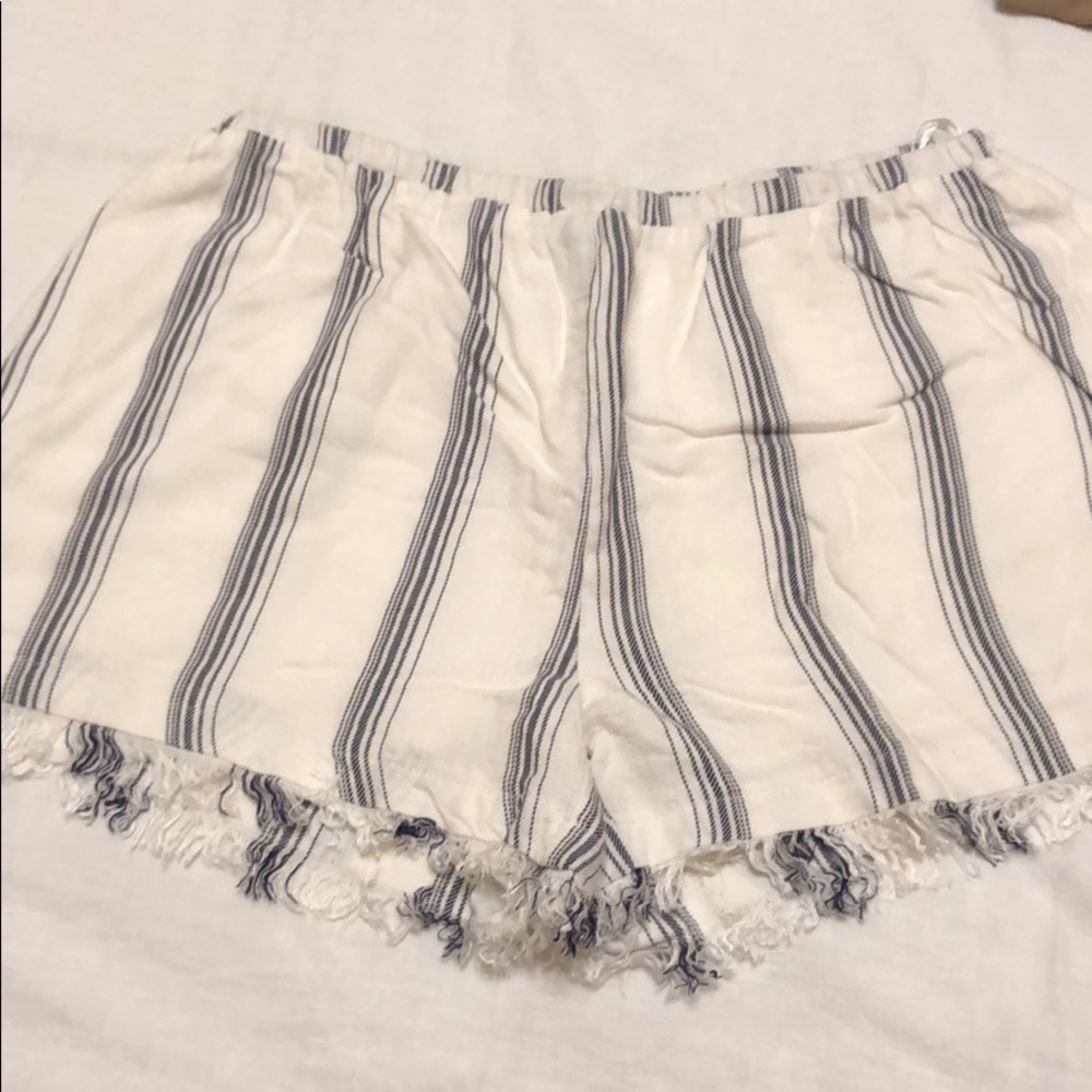 Super Soft Beachy Shorts with Frayed Hem
